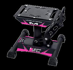 Easy access pedal to operate self-locking in up position Lift 400lbs+.