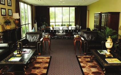 An inside view of the luxorious meeting and conference room.