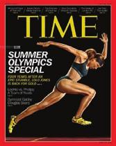 She competed in both the 2008 Beijing and 2012 London Olympic Games and became the first LSU athlete to ever grace the cover of Time Magazine in July