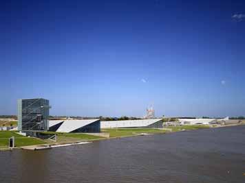 The north edge of the Oklahoma River