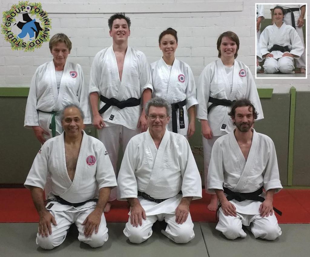 STUDY GROUP TOMIKI AIKIDO Friday 9 th December, 2016 For this evening s session there were eight in attendance. Dana Waerlop took the functional warming up exercises and the group picture.