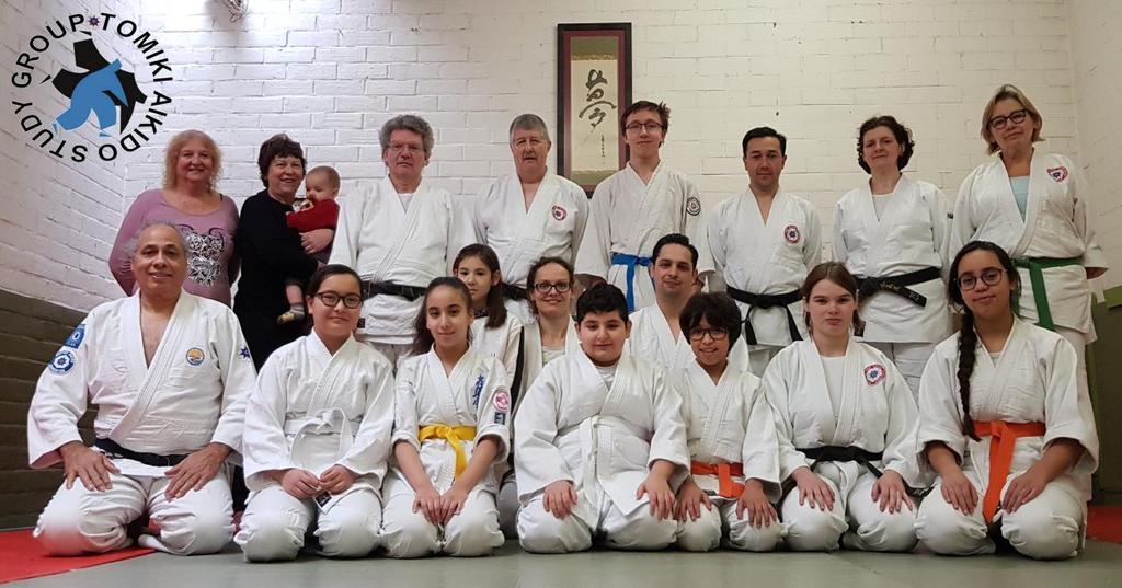 STUDY GROUP TOMIKI AIKIDO - Sunday 7th January, 2018 This morning s session was mixed adult and children with 16 in attendance and three observers. We began with our Functional Warming up.