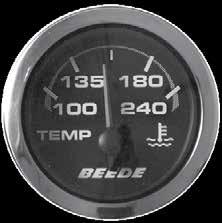 Normal range is 12 to 14 volts. Temp Gauge The temperature gauge indicates the engine coolant temperature while the coolant is circulating inside the engine.