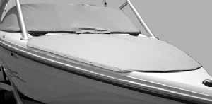This condition may happen very quickly, depending on the size of the battery! The optional tonneau cover is designed to snap over the bow of the boat.