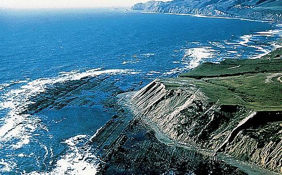 Wave-cut Platforms and Associated Landforms Sea cliffs retreat,