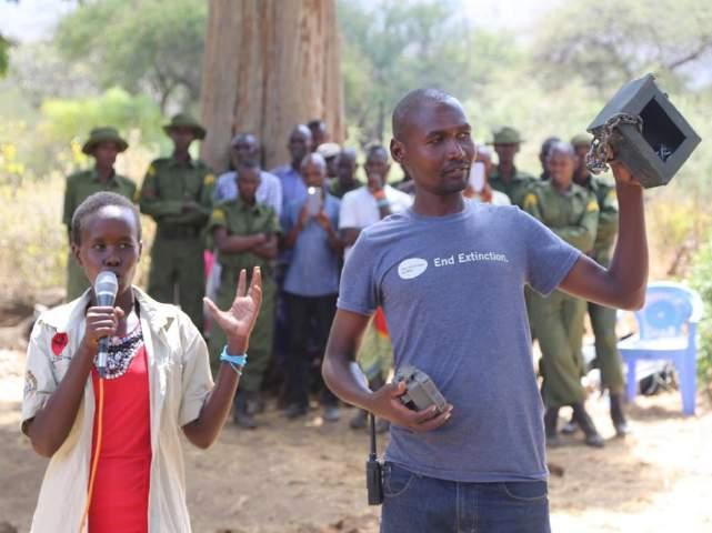 In January, Namunyak Conservancy and the Twiga Walinzi hosted their first annual Community Giraffe