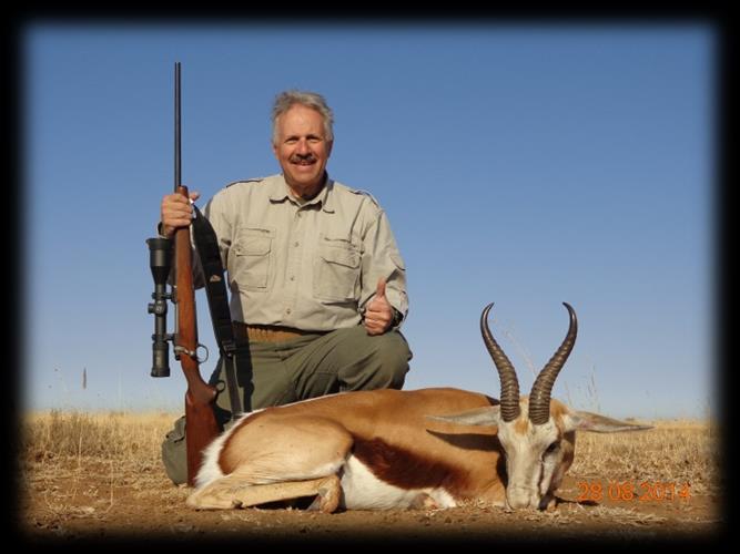 John knew that he would have only one chance to kill this skittish animal and made the perfect shot. John Friscia was hunting his Bushbuck at night and used his 30.