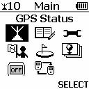 3.3 GPS Status Provides the GPS reception information.