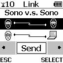 4.7.2 Sonocaddie to Sonocaddie (Data link by Sono to-sono Data Cable) Connect both Sonocaddies with a data cable.