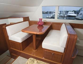 The spacious MASTER has a queen berth, with plenty of storage and its