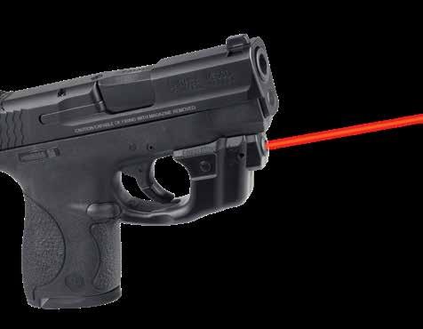 The GripSense interface senses when the user grips the gun and automatically activates the light/laser, removing any margin for error when facing an immediate threat.