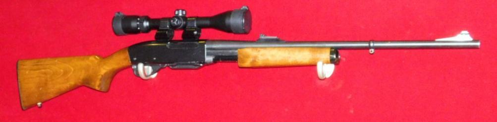 Bushnell scope 3-9X40mm, clip magazine PUMP ACTION REMINGTON MODEL 76 30-06 CAL (18-267)