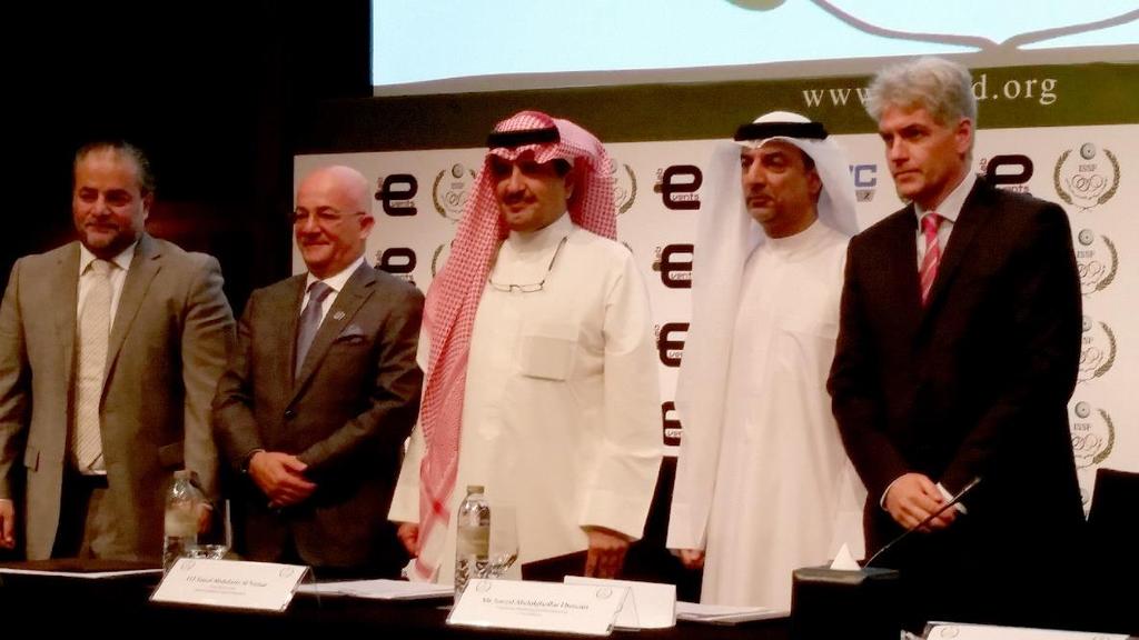 The Partnership Agreement signed between the I.S.S.F and the Events Lab Co. With reference to the approval of HRH Prince Abdullah Bin Mosaad Bin Abduaziz Al- Saud President of I.S.S.F. to sign a Partnership Agreement, Mr.