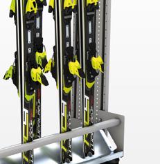 rack for transporting the sports equipment outdoors 1.