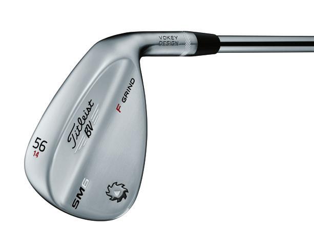 Trailing edge and heel grind provides stability on full shots while maintaining versatility around the greens.
