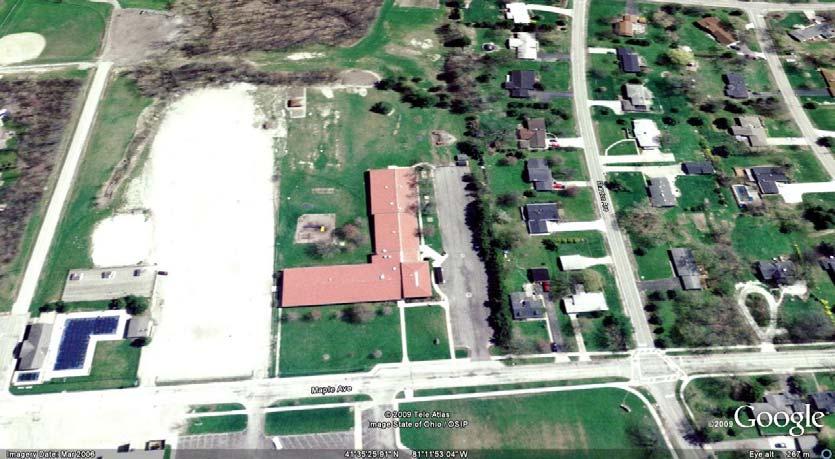 Maple Elementary School: The school is located across from the High School and it faces Maple Avenue. Located at the northeastern fringes of Chardon, it is surrounded by residential neighborhoods.
