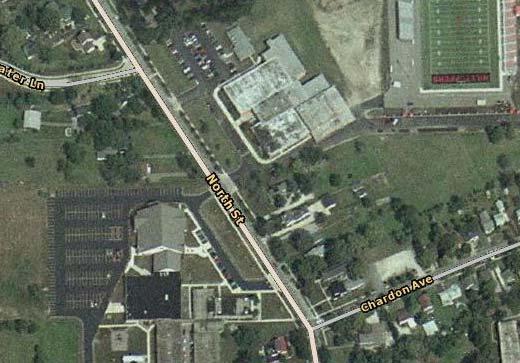 Chardon Middle School/St. Mary s Elementary School: The schools are located across from each other on North Street; St.