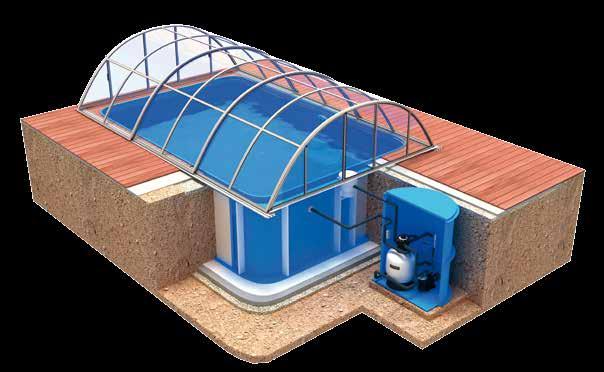 G2 Rectangle overflow or skimmer ALBISTONE G2 QBIG pool. Service life up to 50 years! Pool enclosure, 6 models and 3 colours Fully connected pool accessories swimming pool ALBISTONE G1 in 2 sizes.