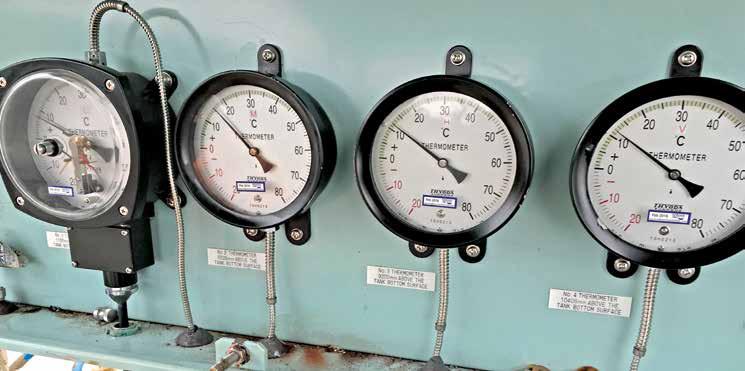 Calibration of Cargo Measuring Equipment Calibration, repair and service on temperature gauges Calibration on temperature gauges, sensors, transmitters and switches between -80 to 650 C, just like