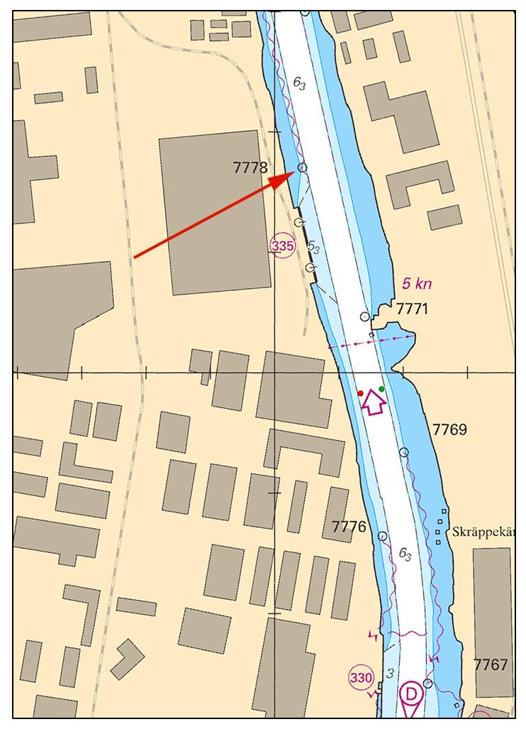 2015-03-12 12 No 537 Lake Vänern and Trollhätte kanal * 10216 (T) Chart: 1352, 9312 Sweden. Lake Vänern and Trollhätte kanal. Göteborg. Göta älv. Dolphin unlit. Time: 9-30 March.