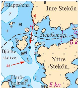 2015-03-12 9 No 537 Stekösund. Sjöfartsverket, Norrköping. Publ. 11 mars 2015 * 10219 Chart: 7413 Sweden. Southern Baltic. Karlskrona. Handelshamnen. Prohibition of berthing withdrawn.