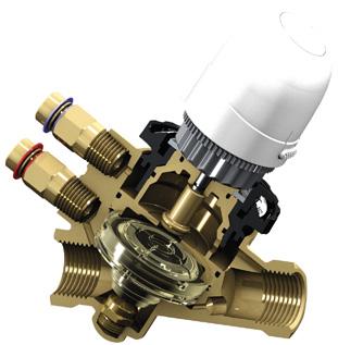 PTV/PMTV/PTVS The valves maximum adjustment matches the maximum flow rate allowed by the pipe size, on the basis of the values established by international standards.