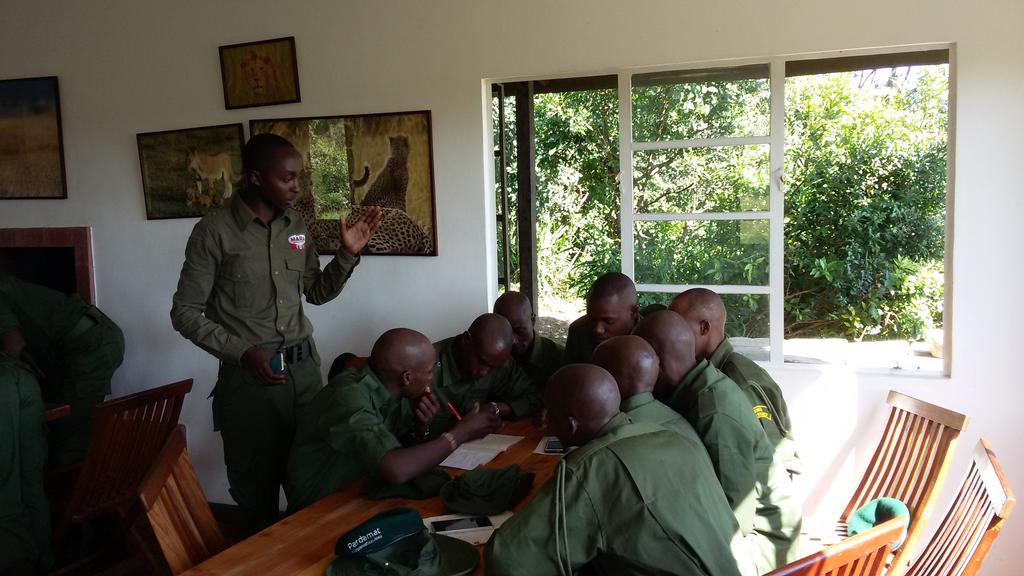 After training rangers were given time to go to the field and record Data, rangers were presented from the MEP office on how they recorded Data and specifically to correct errors from the groups.
