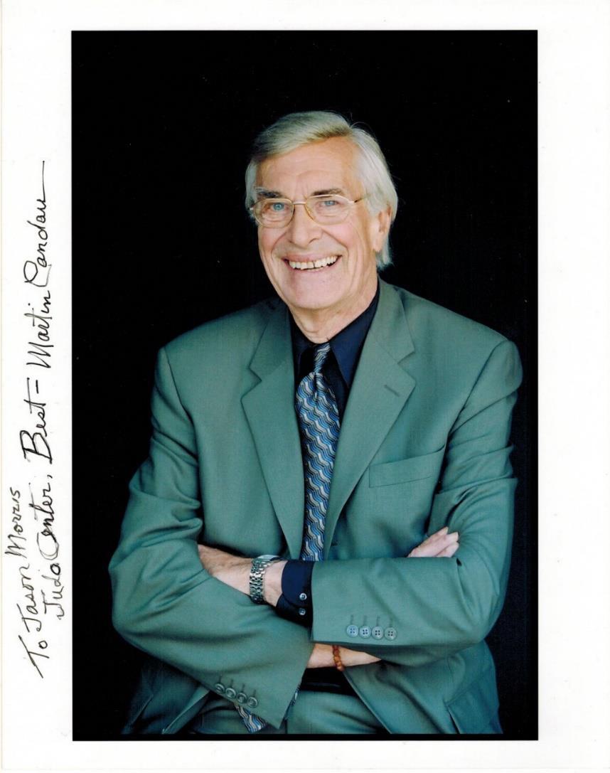 JMJC WALL OF FAME Martin Landau sends his best wishes to the JMJC. He is a legendary American film and television actor.