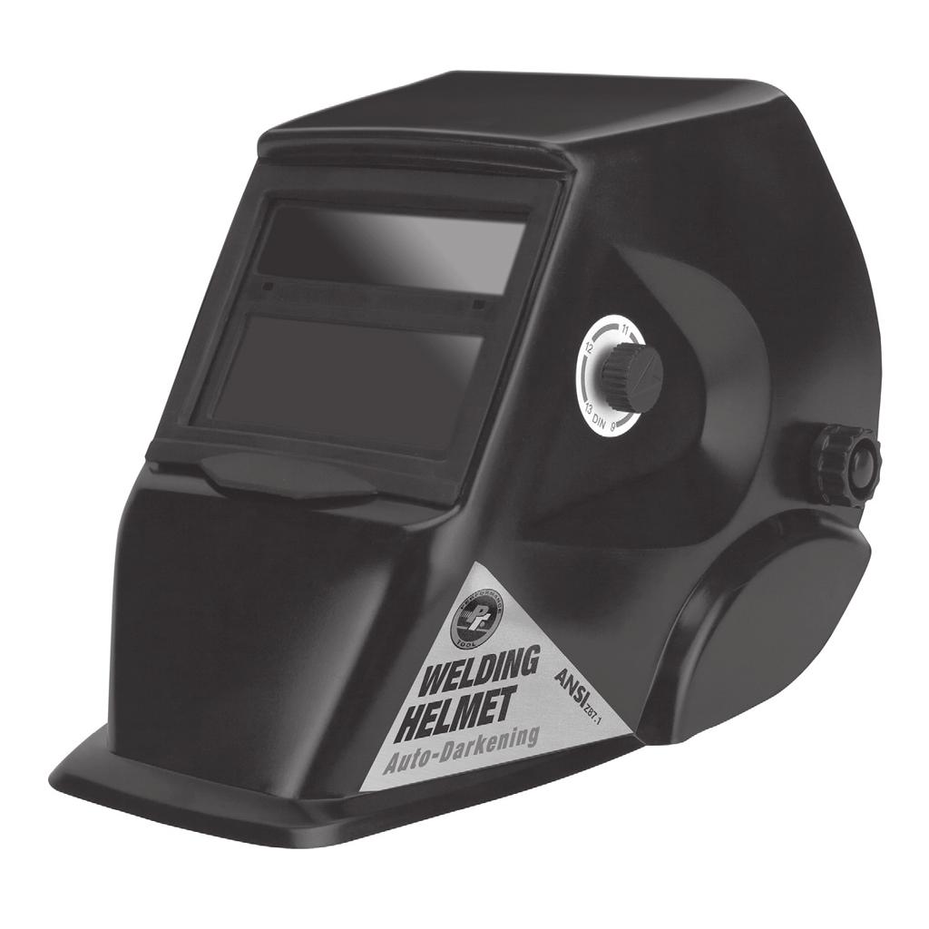 AUTO-DARKENING WELDING HELMET Item Number W50057 OWNER S MANUAL WARNING It is the owner and/or operators responsibility to study all WARNINGS, operating, and maintenance instructions contained on the