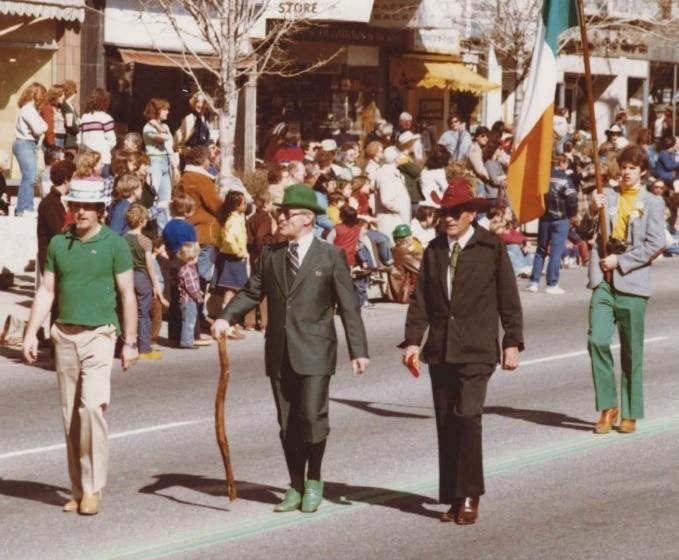 P a r a d e H i s t o r y a n d F i s h e r H o u s e i n t r o d u c t i o n The first official Saint Patrick's Day Parade was in 1978. But the first parade was the previous year when, on St.