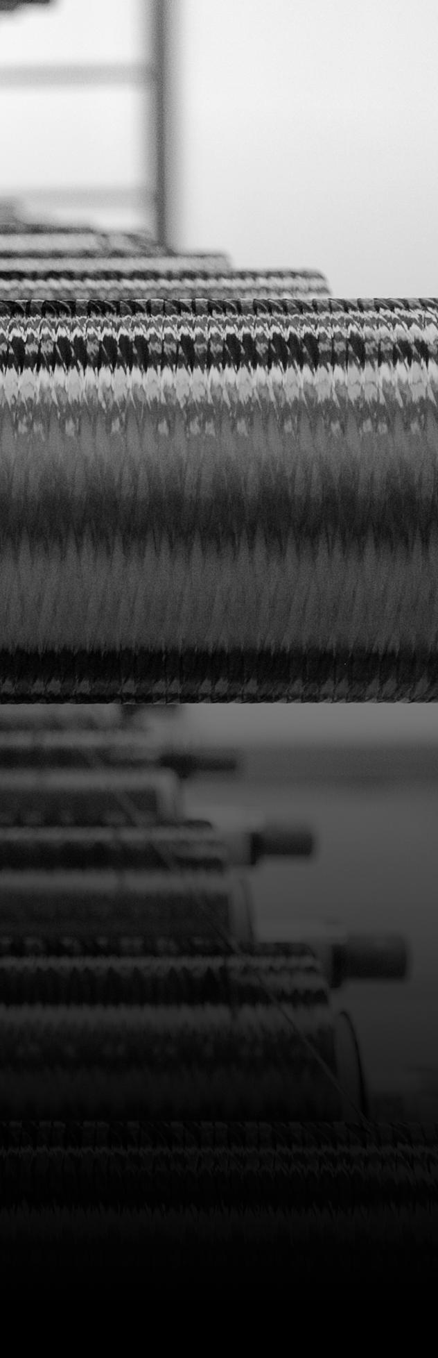 Aluminum Vapor Deposited Fiber (Av) Weave Inside a vacuum-sealed chamber, the micro fiber is coated with aluminum vapor. This AV fiber enhances stability, to help achieve the desired EI targets.