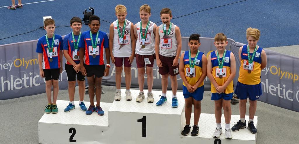 U11 Boys Throws and Jumps Report Silver and Bronze lists Report by: Andrew Kalos On Saturday, 18 November, 2017 Ryde Little A s participated at State Relay and I was part of the U11 boys jumping and