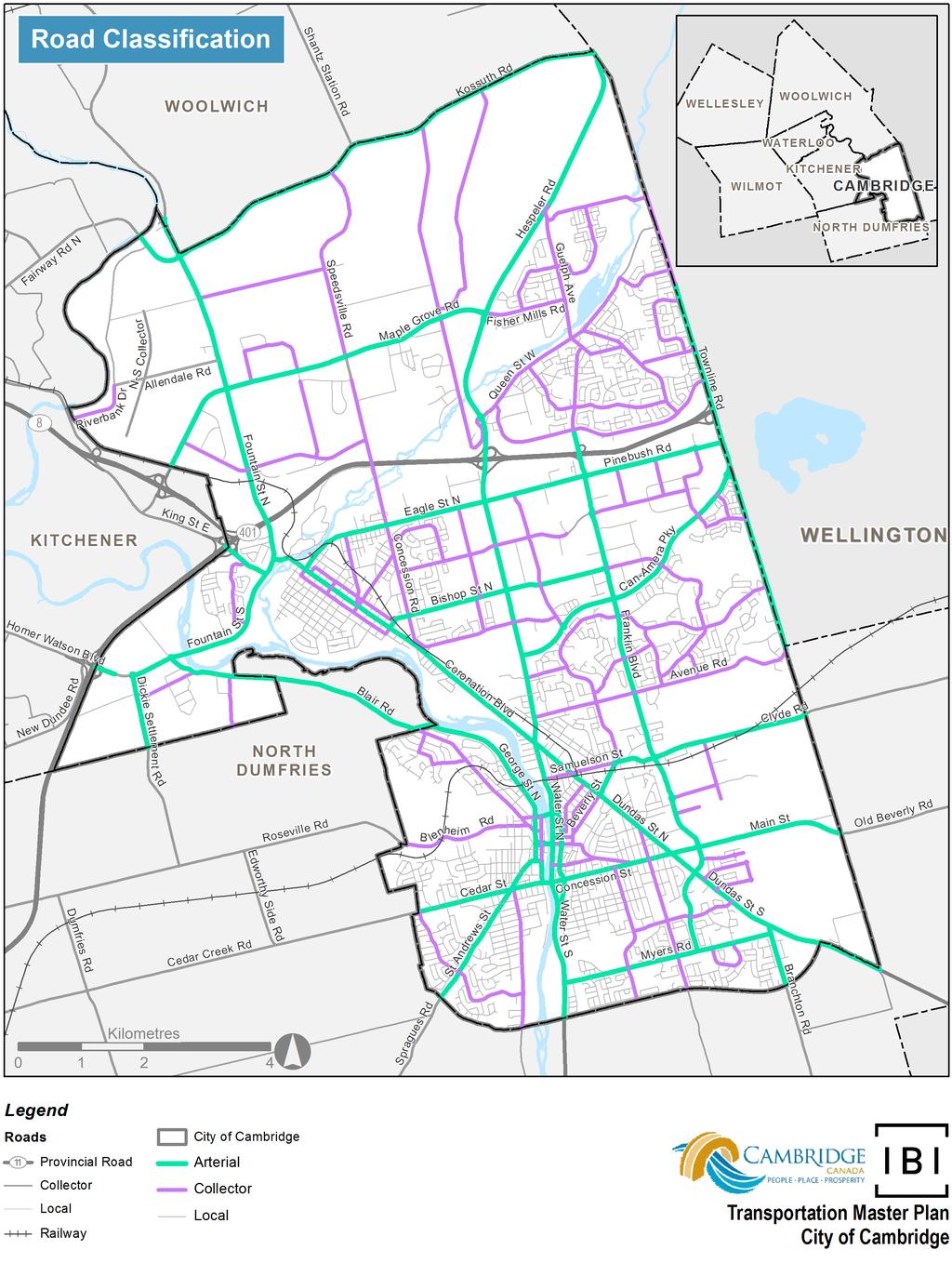 Current City Road Classifications*
