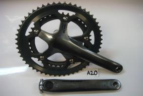 00 AVAILABLE A23 Shimano 105 5600 Crankset 52/39T, 175mm (2nd hand, has wear) $40.