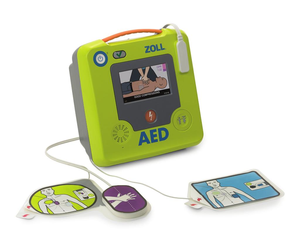 Beyond the AED Plus In 2002, ZOLL launched the AED Plus defibrillator with Real CPR Help real-time CPR Feedback to let