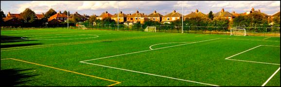 Soccer pitch; Lambert School in Hull and Christian High School in Glasgow The sports pitch design included a Permavoid Sports sub- base replacement, which acts as an attenuation component within the