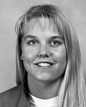 She had more than 25 kills in a match nine times, the second-most by any Husker in school history. CHRISTY JOHNSON, 1994, 1995 Setter, Omaha, Neb.