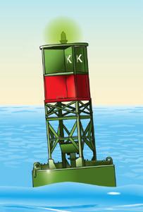 12 Boating Basics U.S. Aids to Navigation System (ATON) Buoys and markers are the traffic signals that guide vessel operators safely along some waterways.