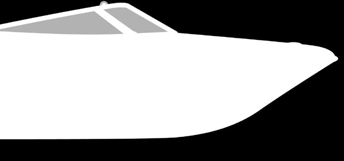 Decals must be placed on both sides of the bow within six inches of and to the right of the number.