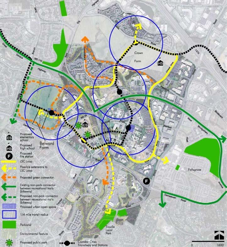 GSSC Master Plan & Urban Design Guidelines Create the LSC Loop as the organizing element of the open space plan to