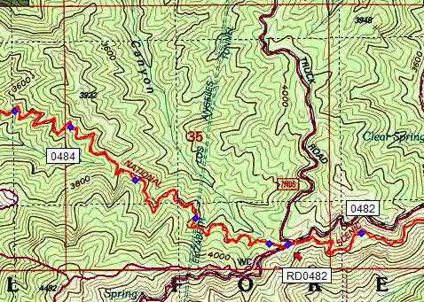 1-4232 ft CS0490 - Boy Scout Trail Camp - mi 489.