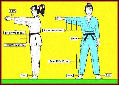 APPENDIX Article 3 - Judo Uniform (Judogi) If the Judogi of a contestant does not comply with this article, the Referee must order the contestant to change in the shortest possible time, into a