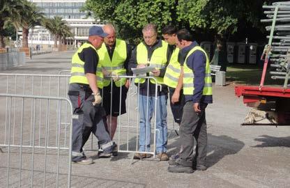 Your experienced partner for barriers In line with the rapid development of the event sector, the requirements for service providers in