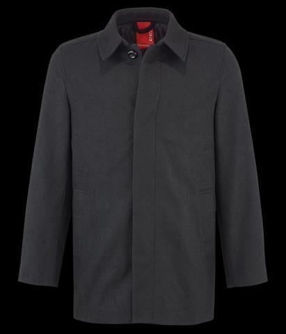 99 Team Wool Blend Overcoat- Item #011 80% polyester, 15% wool, 5% rayon. Embroidered logo on left chest.