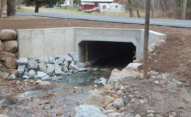 Annual costs over 70 years (culvert only) Pipe