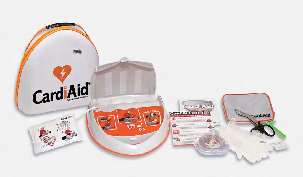 CardiAid CT0207 AED Package Content Protection Bag CardiAid AED User Manual Emergency