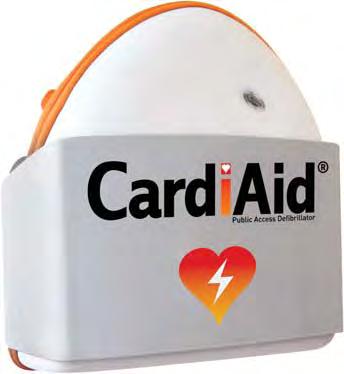 CardiAid Wallmount (Model Nr: CT0207W) CardiAid Wallmount provides practical storage for CardiAid AED. With CardiAid Wallmount, CardiAid AED is easy to notice and easy to access.