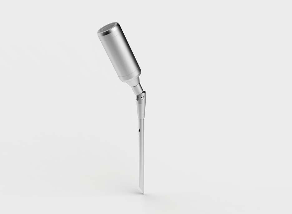 AQL115 Adjustable Inground Spike CLE AQL115 Adjustable Inground Spike 900mm Aqualux 2Core Dual Silicon / PTFE 3Year Electrical + 3Year Construction Gunmetal Grey