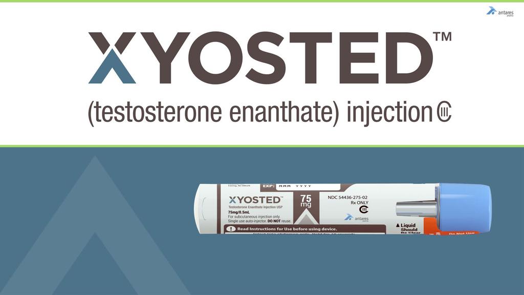 A NEW CHOICE in the Management of TESTOSTERONE
