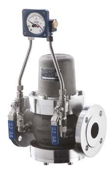 CELLULAR GAS FILTER DF 100 Design and function The gas flows through the inlet flange into the filter housing.